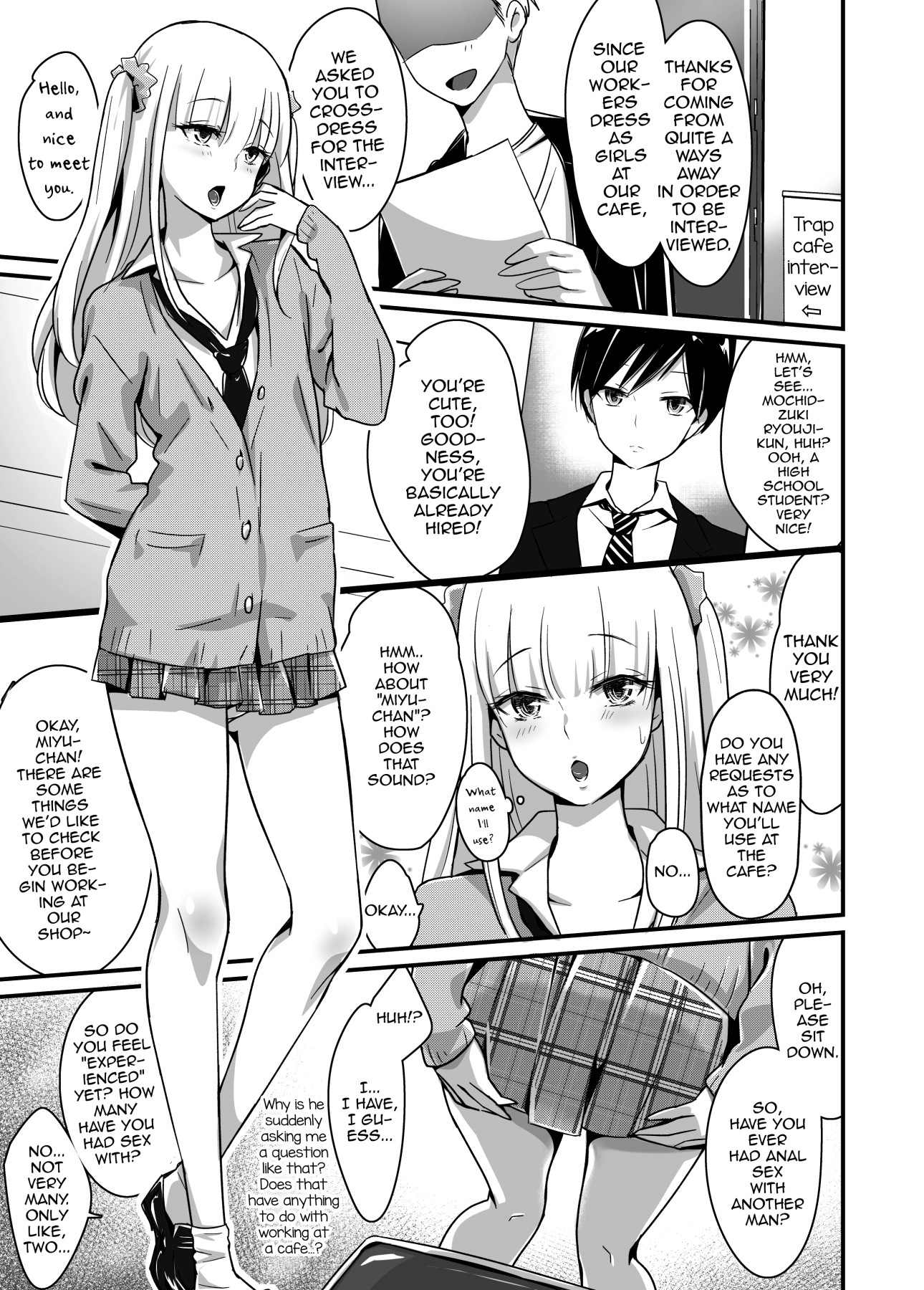 Hentai Manga Comic-Falling To Female Pleasure-Read-2